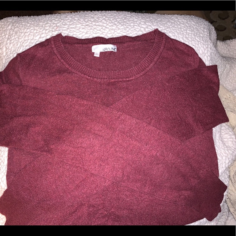 EUC Woman’s Burgundy Sweater